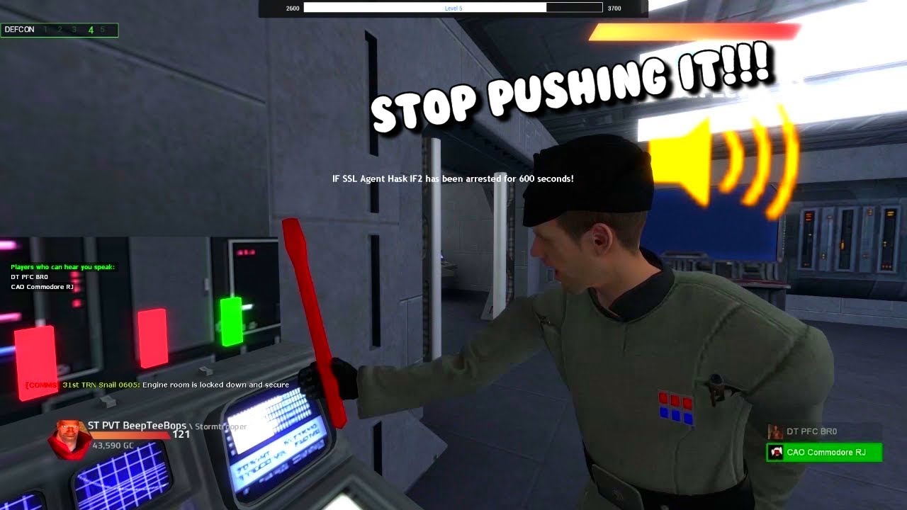 STOP PUSHING IT!! (Star Wars RP)