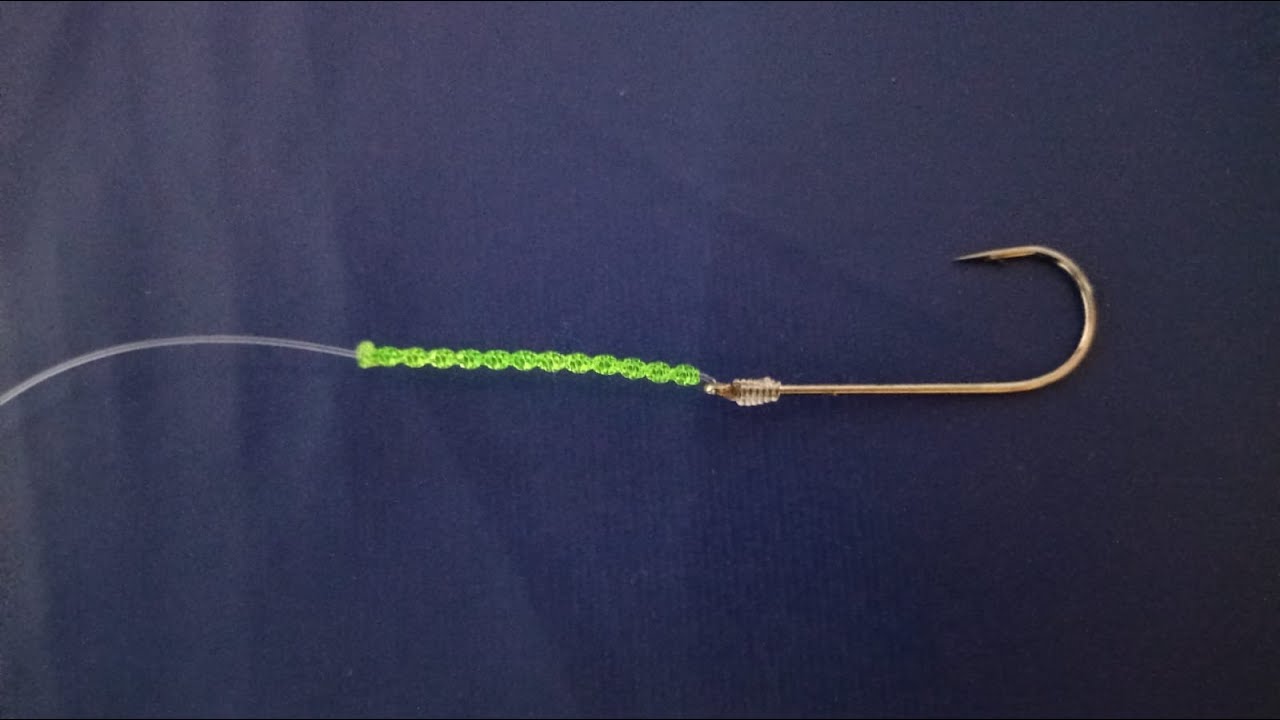 Entorchado Macrame en anzuelo