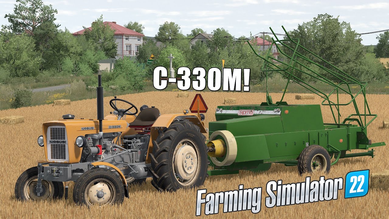 Nowy Ursus C-330M do FS22! 😍 Prasowanko z Sipmą Z224! 🥴 Jadwinów 🥵 FS22