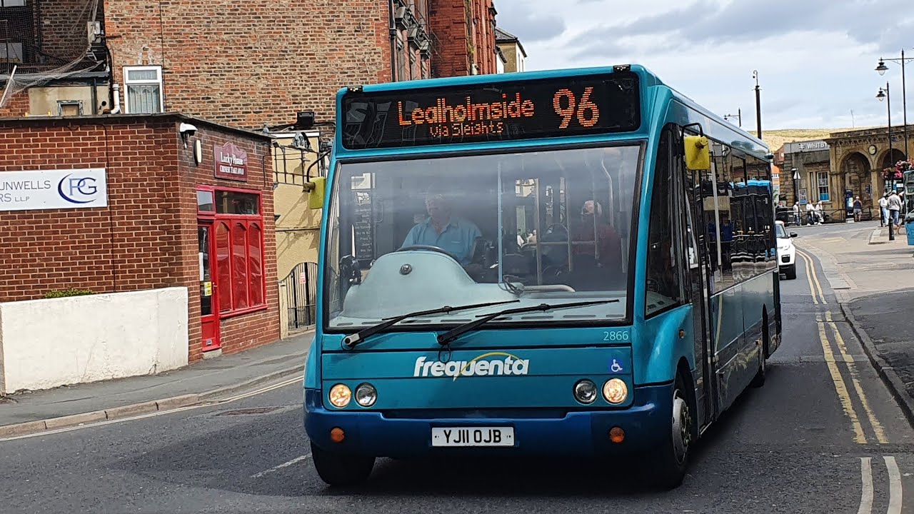 OVER THE MOORS: Route 96 | YJ11OJB/2866 - Arriva North East: Optare Solo M950