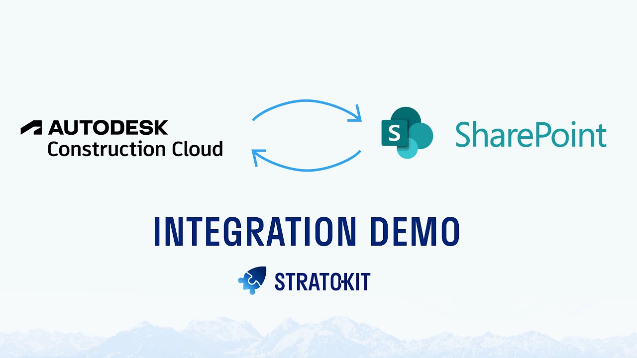 Autodesk Construction Cloud - Microsoft SharePoint Integration by StratoKit