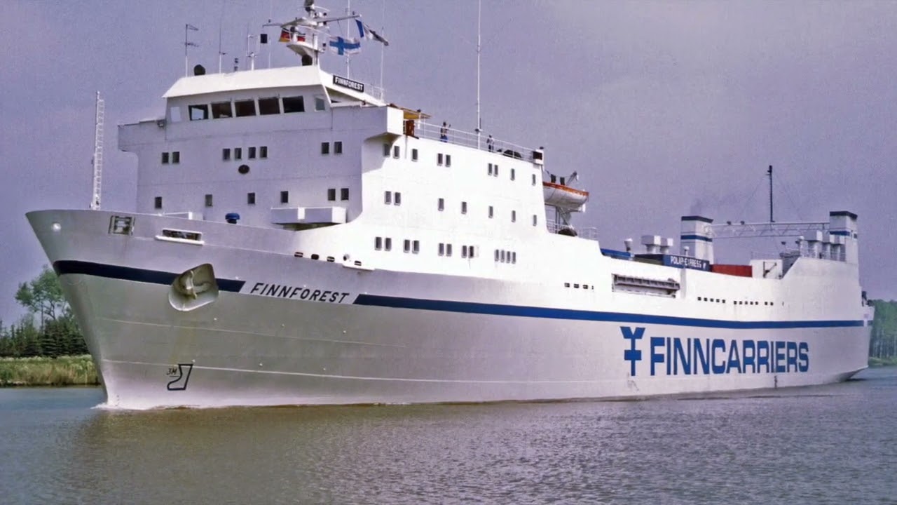 Schiffsverkehr im Nord-Ostsee-Kanal 1980