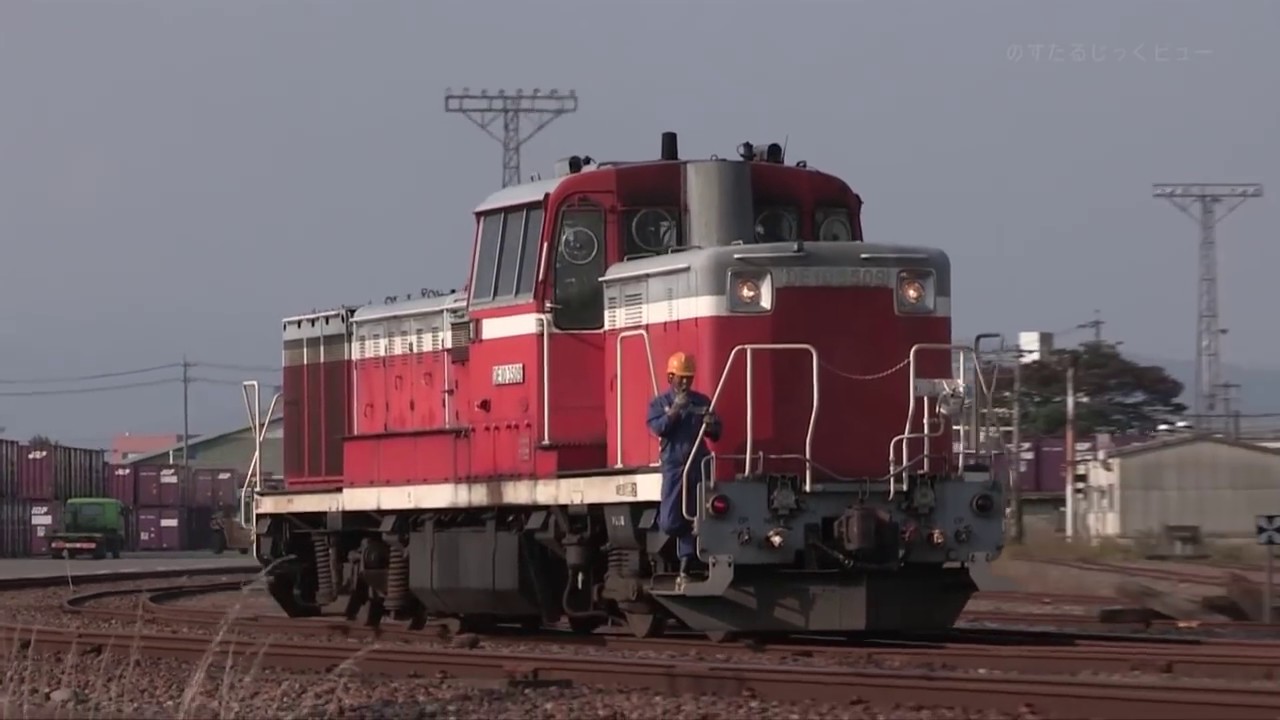 国鉄型連続到着！北長野駅の朝入換
