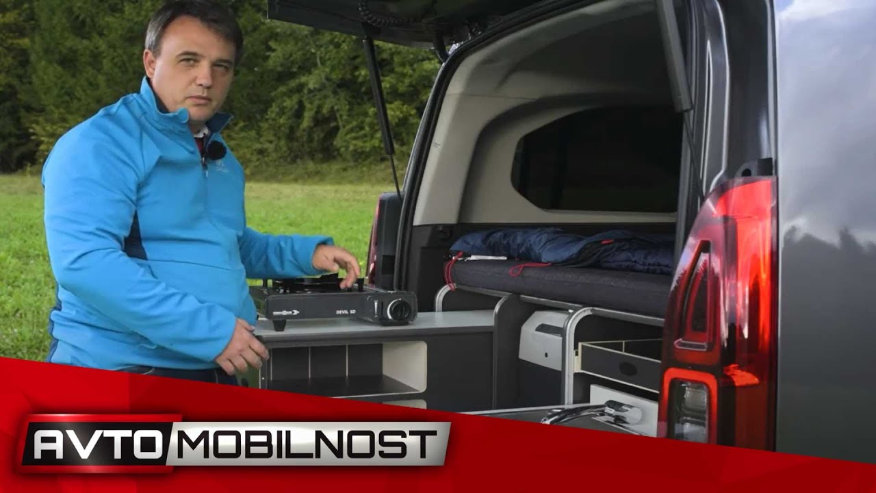 Citroen berlingo XL 2020 - TEST - kampiranje z berlingom - English subtitles!