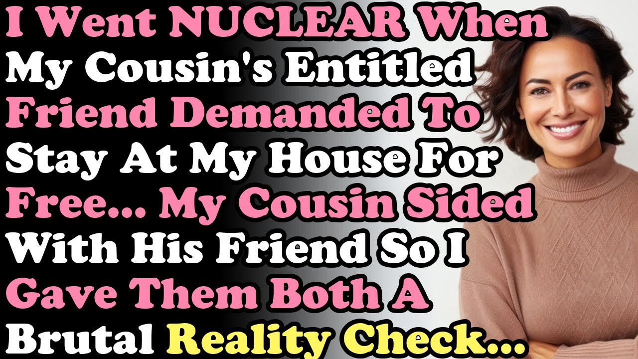 I Went NUCLEAR When My Cousin's Entitled Friend DEMANDED To Stay At My House For Free...