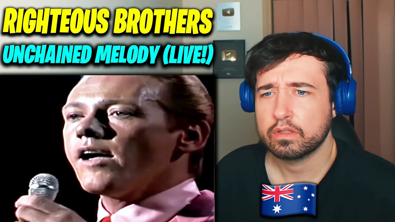 Australian First Time Reaction to Righteous Brothers -- Unchained Melody (Live, 1965)