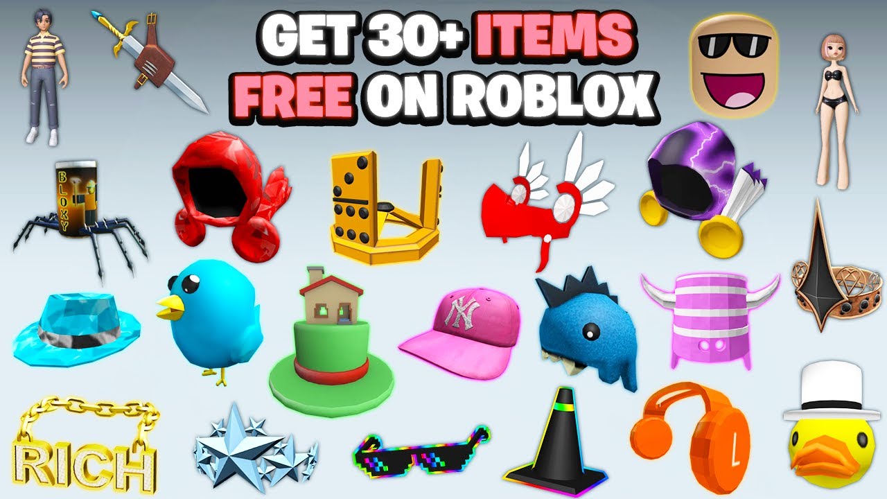 БЫСТРО! БОЛЕЕ 30 БЕСПЛАТНЫХ пользовательских предметов ROBLOX и БЕСПЛАТНЫЕ СЕКРЕТНЫЕ ПРЕДМЕТЫ ROB...