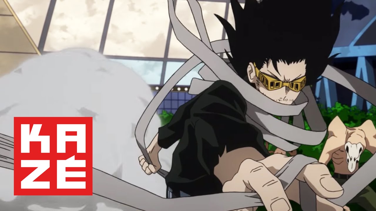 My Hero Academia (Boku no Hero Academia) - Eraserhead VS super-vilains