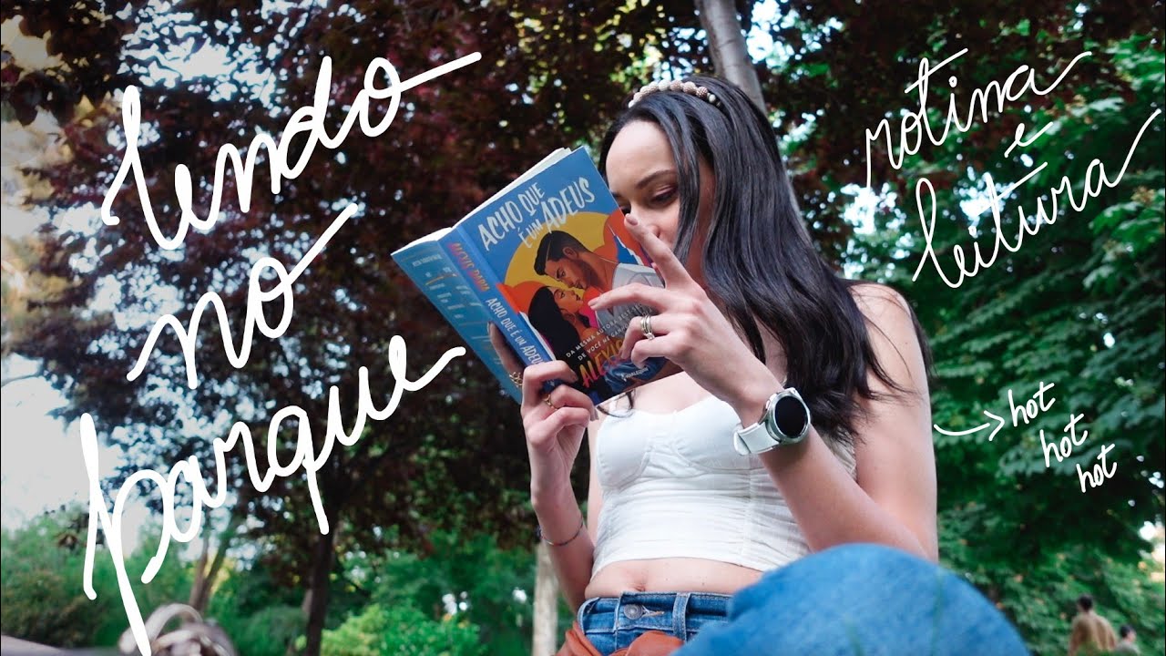 VLOG | trabalho, rotina e leitura no parque de um livro que estava ansiosa pra ler 📚// Barbara Sá