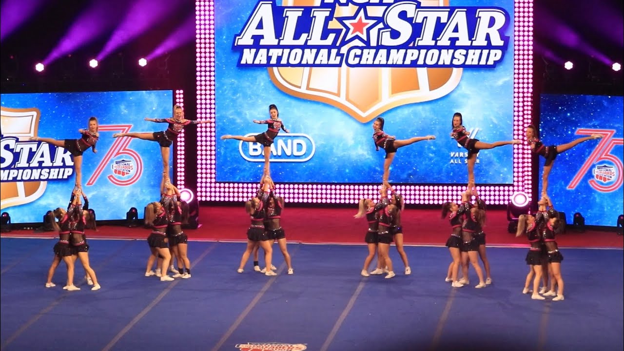 CheerForce Wolfpack Golden Girls NCA 2023 Day 2