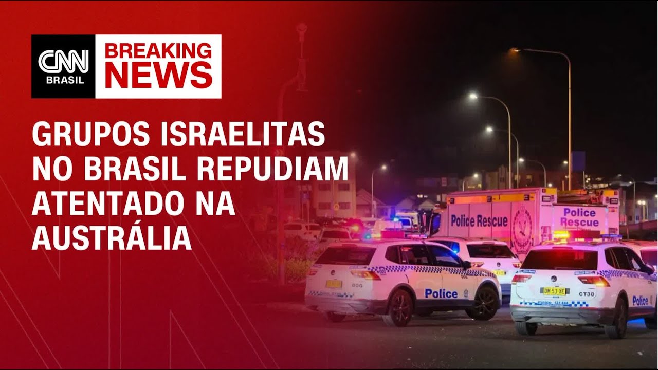 Grupos israelitas no Brasil repudiam "atentado antissemita" na Austrália | AGORA CNN