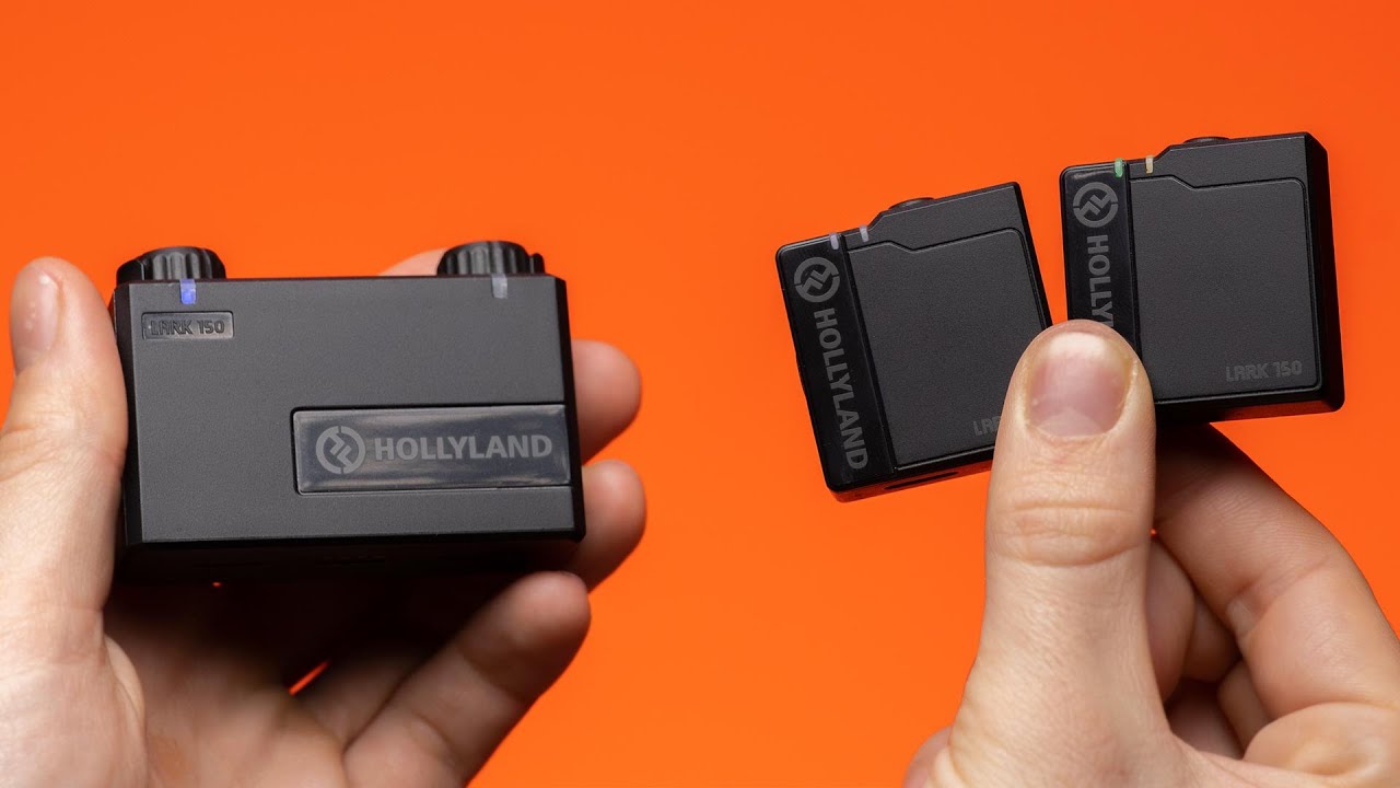 The Smallest Dual Channel Audio Transmitter | Hollyland Lark 150