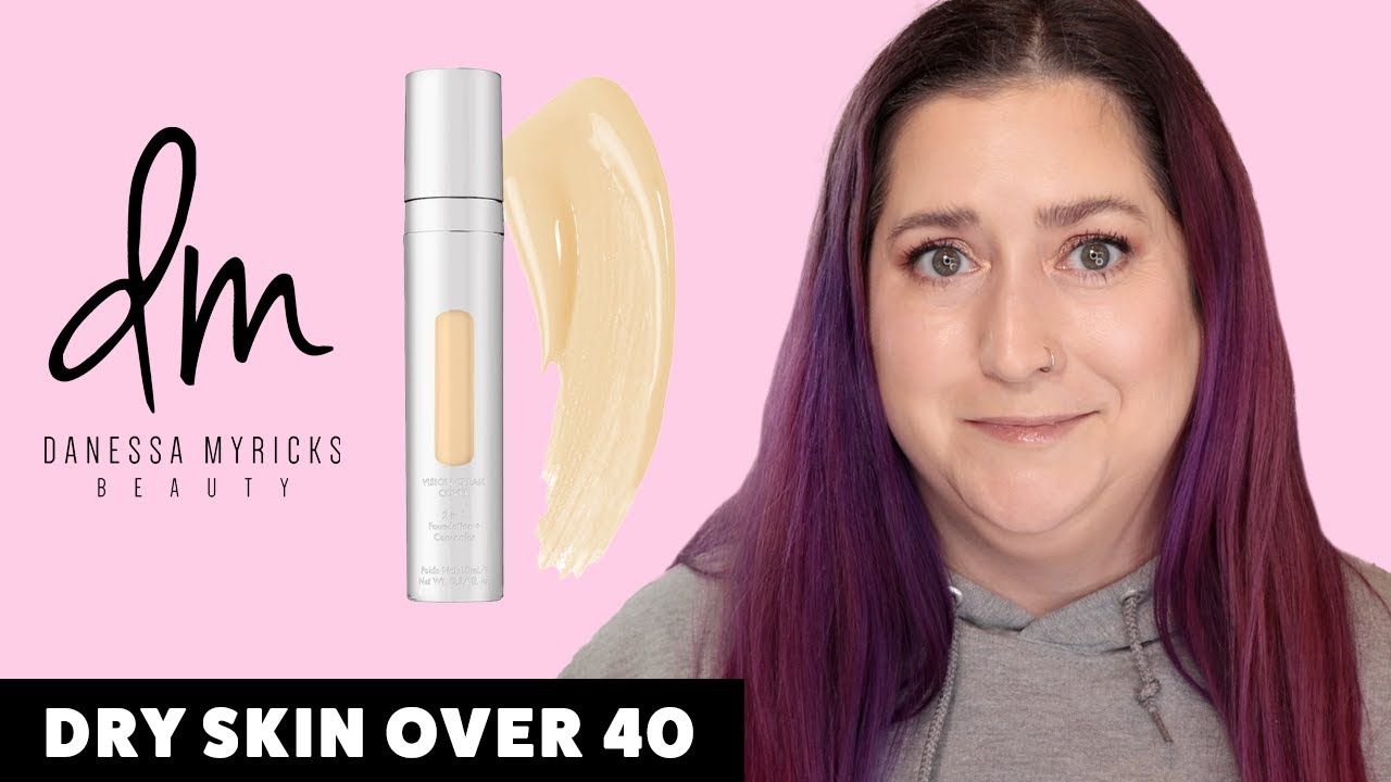DANESSA MYRICKS VISION CREAM COVER | Dry Skin Review & Wear Test
