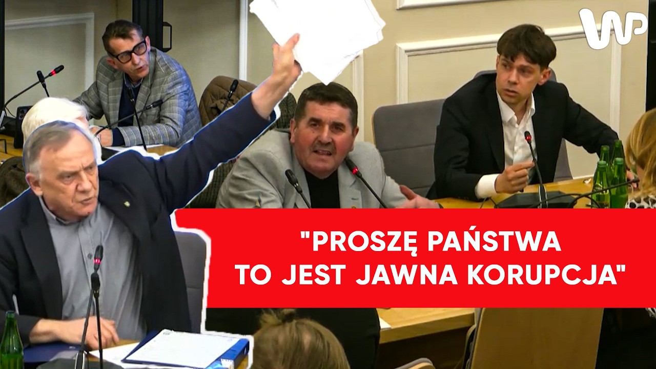 Mocne oskarżenia na komisji. 
