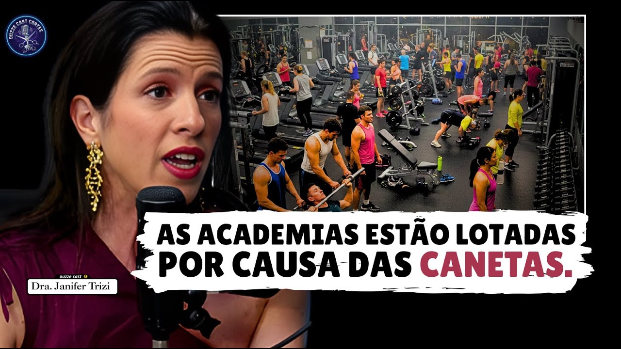 Especialista explica sobre as canetas e fala sobre relação das canetas com as academias.
