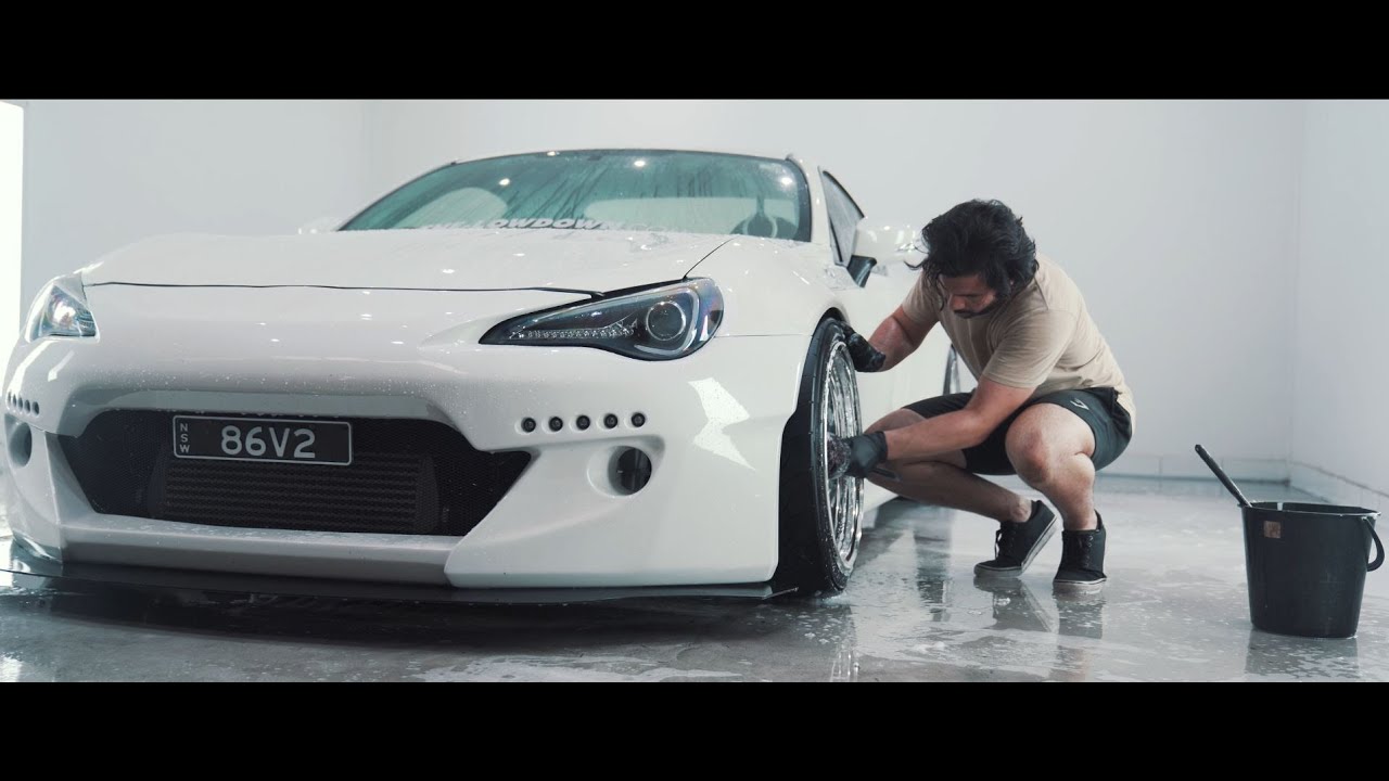 Widebody Toyota 86 - Full Cinematic Detailing & Cruise [4K] - Lucid Detailing