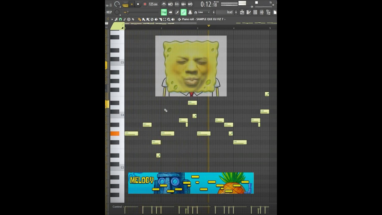 I made SpongeBob&rsquo;s BEAT on 100% 🧽 #flstudio