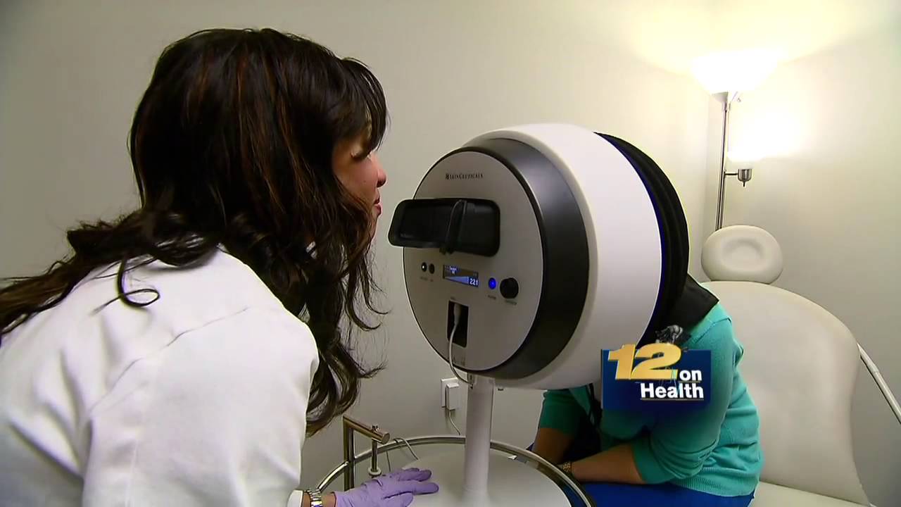 Dr. Nichols uses The Skin Scope to show what lies beneath.