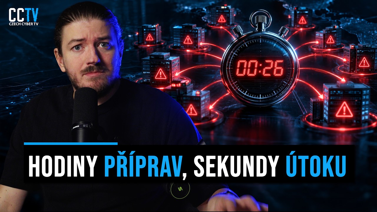 Jak hacker kompromitoval 11 organizac&iacute; za 26 sekund | CCTV NEWS Ep.346