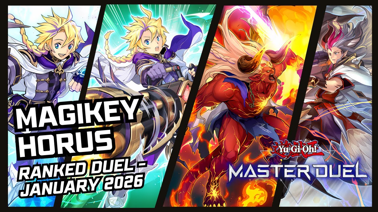 MAGIKEY HORUS DECK - The Apical Predators - Yu-Gi-Oh! Master Duel Ranked 2026
