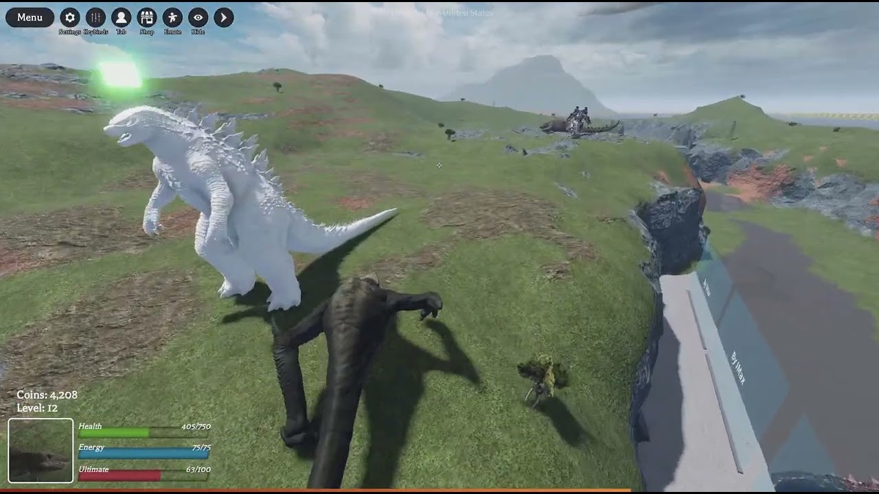 Fighting kaiju