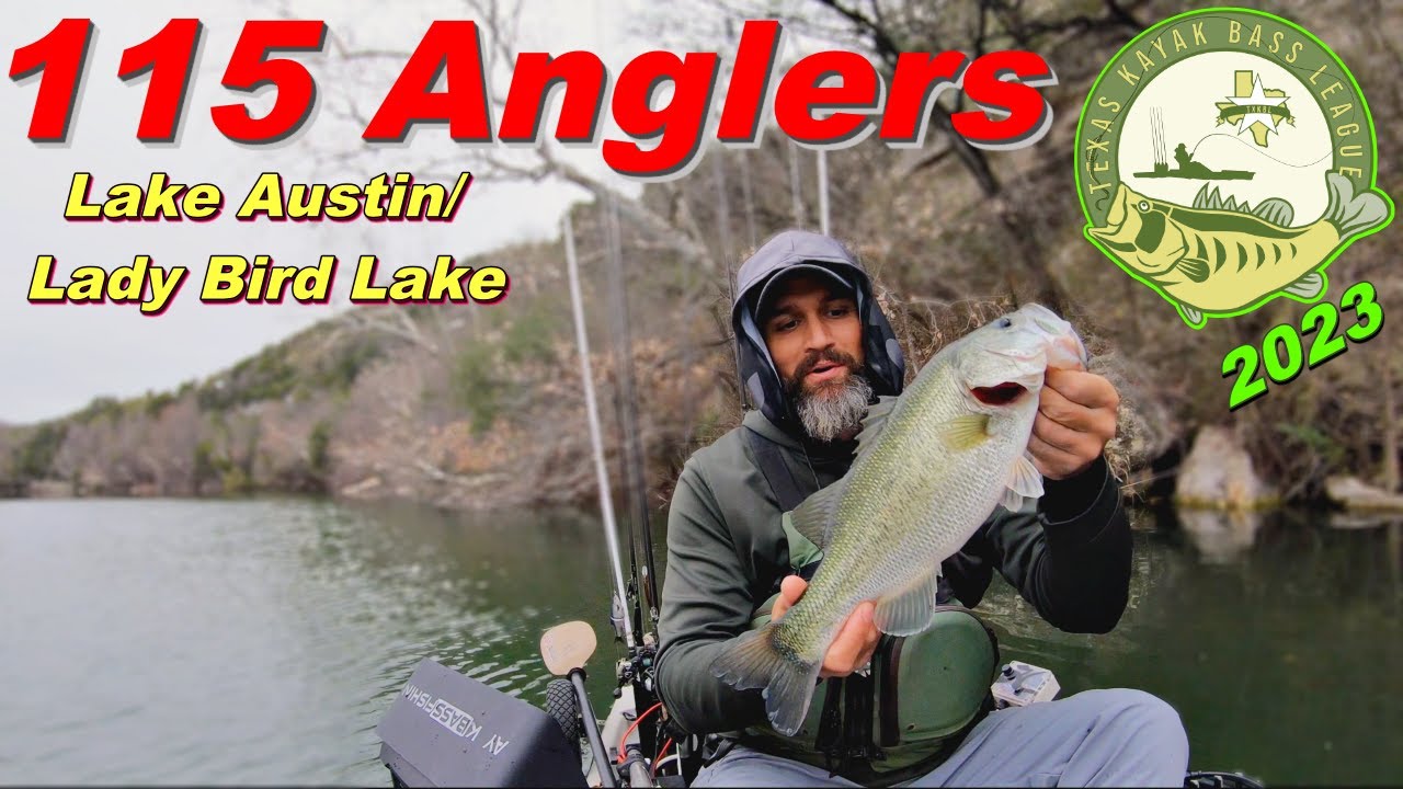 Kayak FISHING Tournament!/Lake Austin-Lady Bird Lake (TXKBL Stop #2)