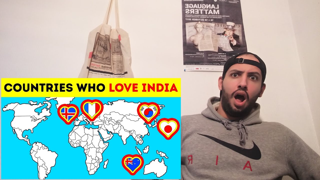 13 Countries That Love and Support India.French Reaction!!!