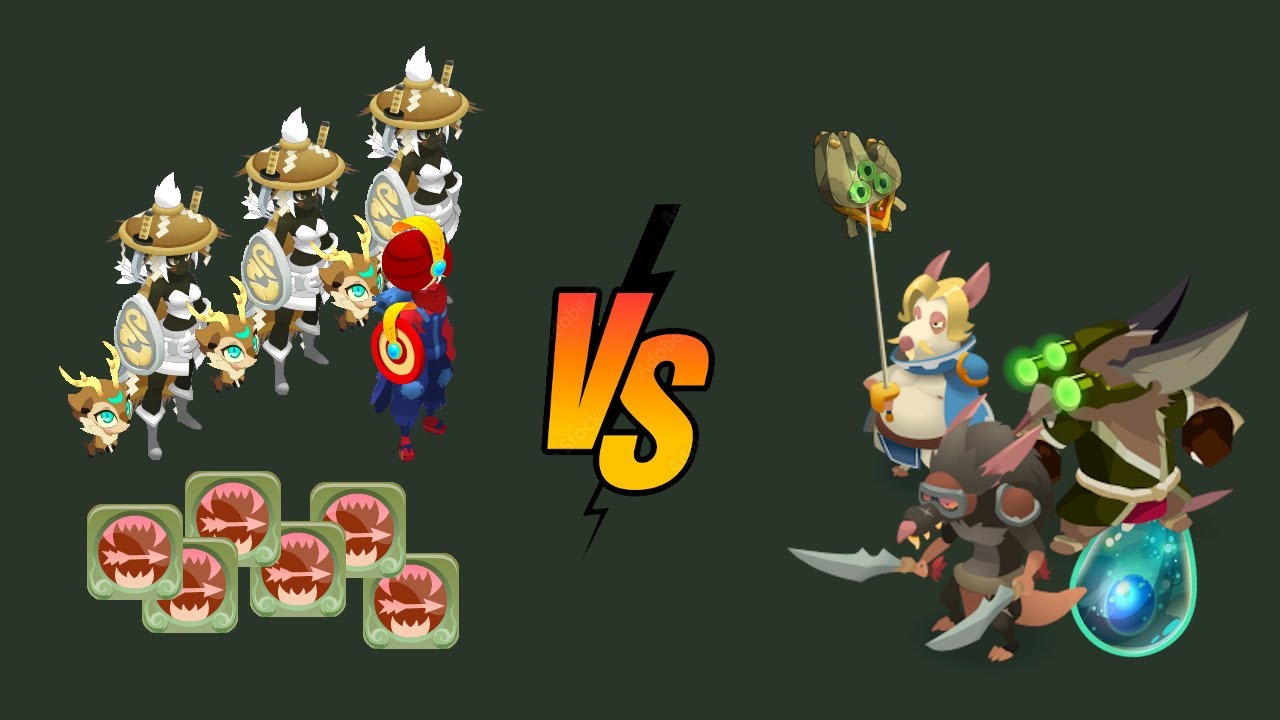 Dofus 3 - Sphincter cell + idole turquoise en team crâ dévorante - Salar 1.