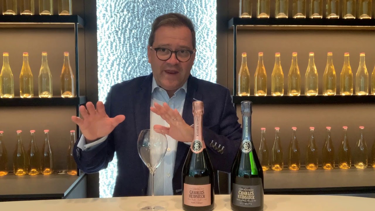 Charles Heidsieck's Chef de Cave Cyril Brun Tastes NV Brut R&eacute;serve, Ros&eacute; R&eacute;serve & Blanc de Blancs