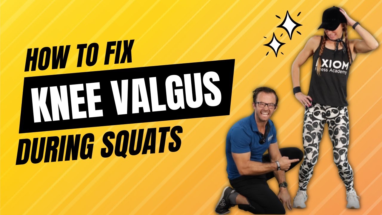 How To Fix Knee Valgus During Squats || NASM Overhead Squat Assessment Tips