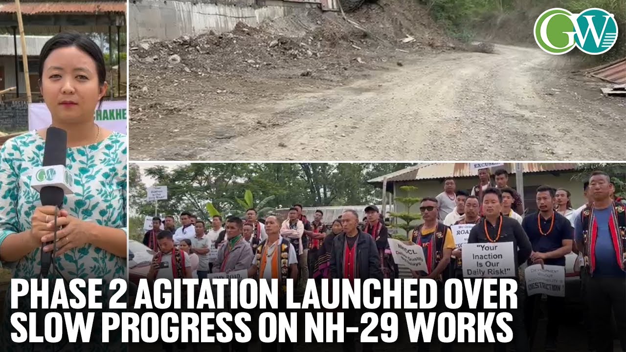 PHEK: CSU, KSU & NKSU INITIATES 2nd PHASE AGITATION EXPRESSING DISMAY OVER WORK PROGRESS AT NH-29