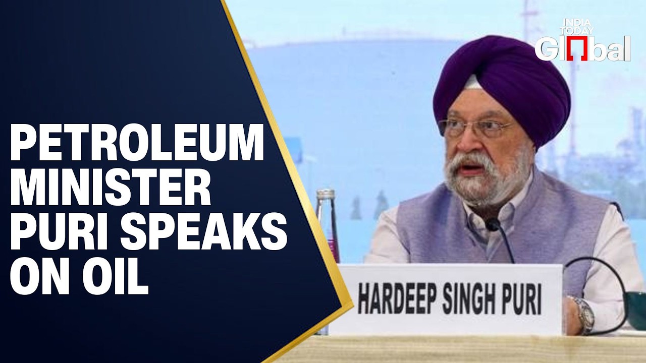 LIVE: Petroleum Minister Puri Addresses Oil Prices, LPG & Energy Challenges