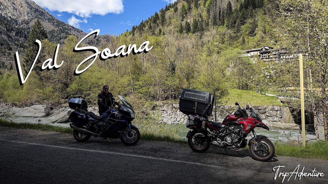 ATTRAVERSIAMO la VAL SOANA in Benelli TRK502