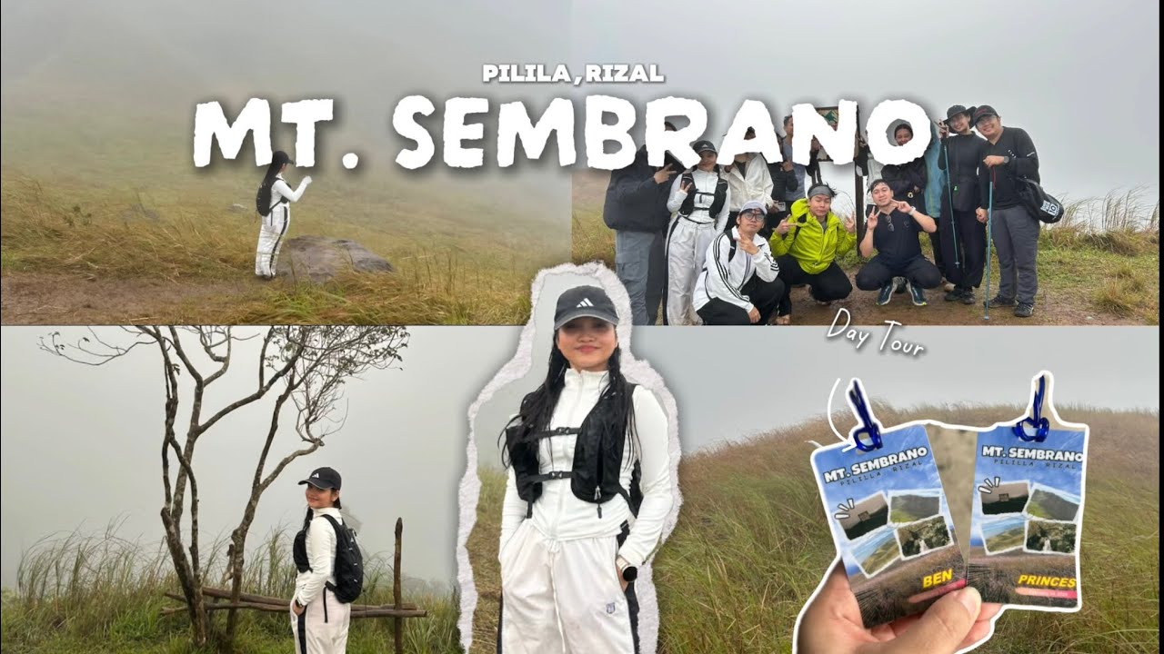 Mt. Sembrano 2026 Rainy Day Hike 🌧️ | Beginner-Friendly Travel Vlog | Princes Aisporna