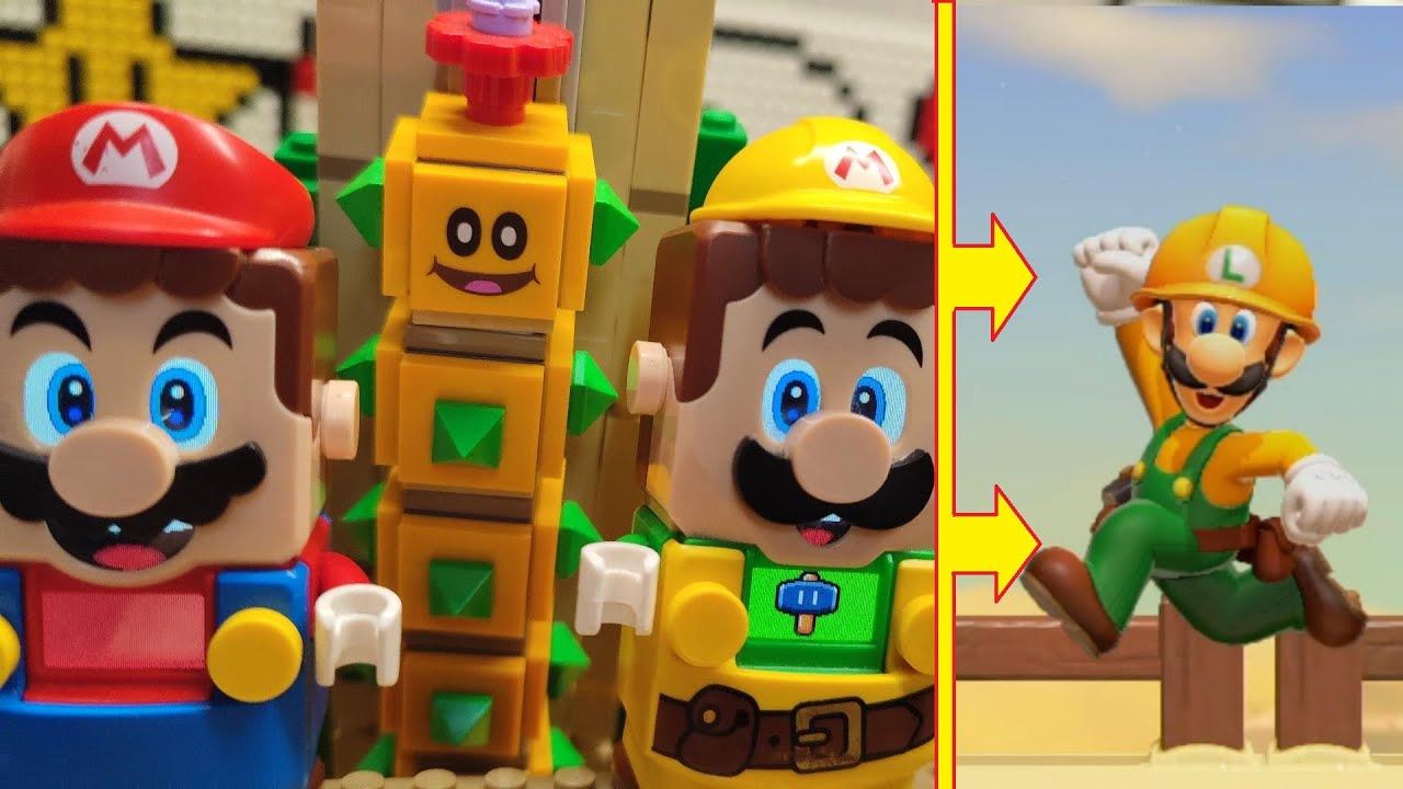 LEGO Mario How to make NINTENDO SWITCH LEVEL with LEGO Super Mario 2024/MOC enter  NINTENDO SWITCH