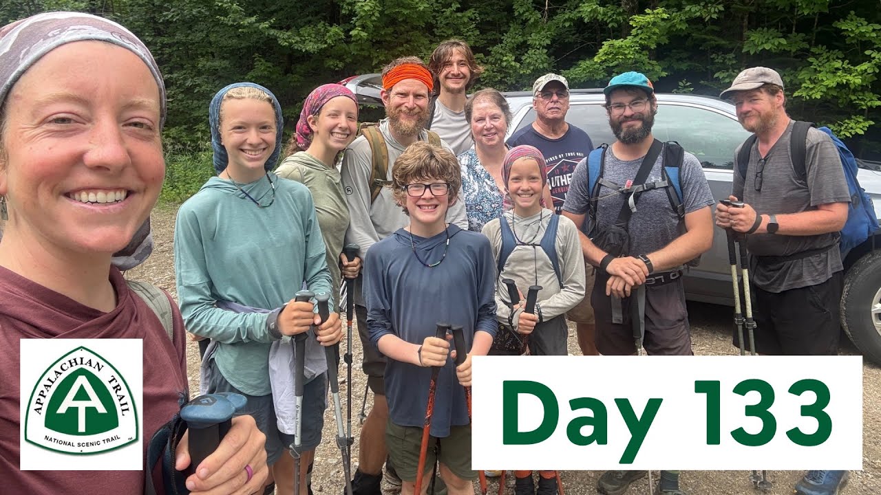 AT Thru Hike Day 133 - Slack-packin’ with the tramily