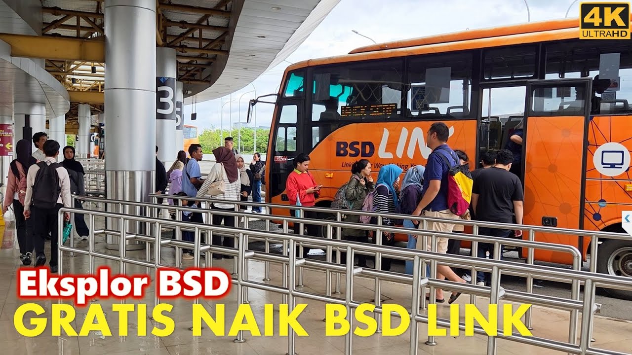walk and eksplore BSD from Cisauk Commuterline Station to Intermoda Terminal Bus Station 🚌 BSD Link❗