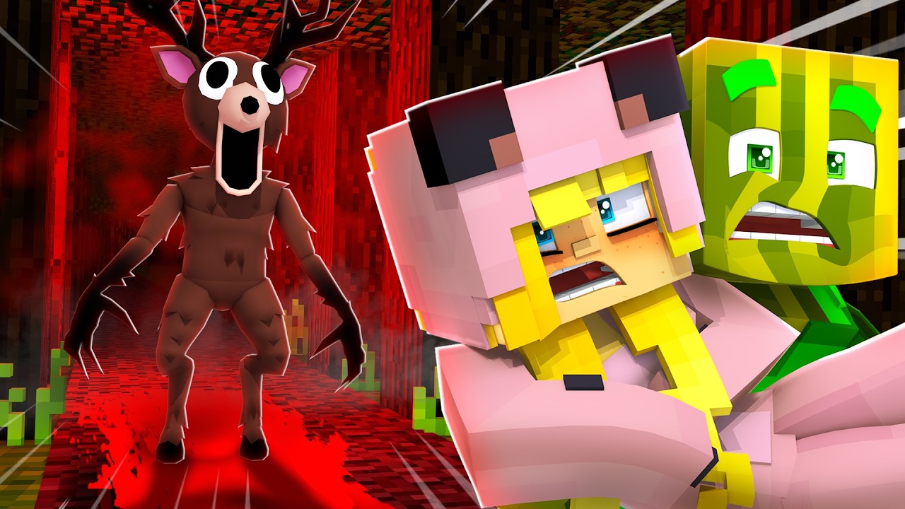 MINECRAFT, ABER 99 NÄCHTE IM WALD VERFOLGT UNS?!