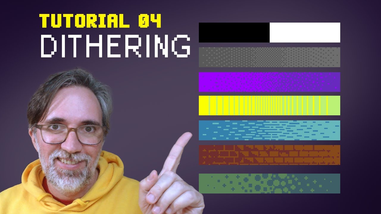 ¿QUÉ ES el DITHERING y CÓMO HACERLO en PIXELART? 🎨 Tutorial completo (Cap. 4)