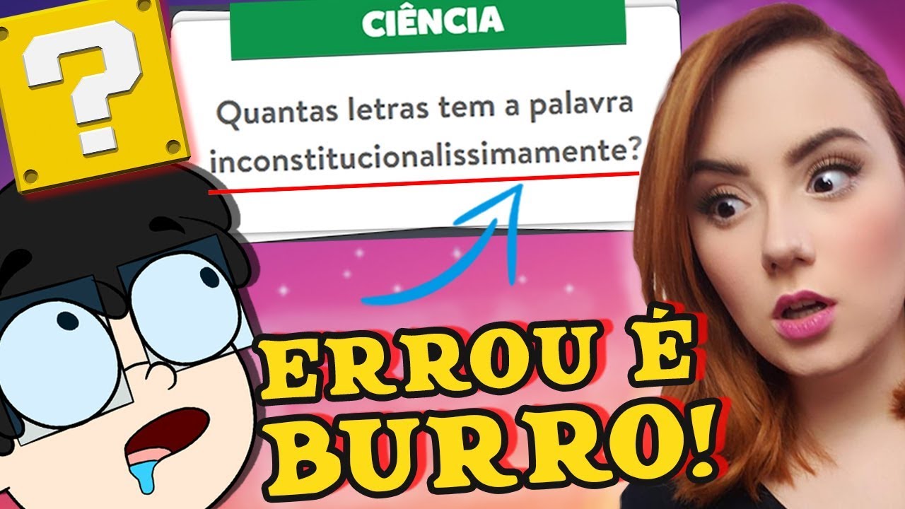 PERGUNTADOS: QUEM É O MENOS BURRO? - Jã1 vs Pimentcha (REVANCHE)