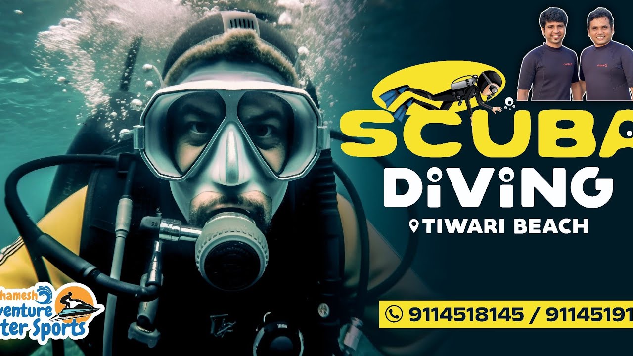 BEST EXPERIENCE OF SCUBA DIVING AT TIWARI BEACH NEAR MALGUND - GANPATIPULE || VARVADE - RATNAGIRI 