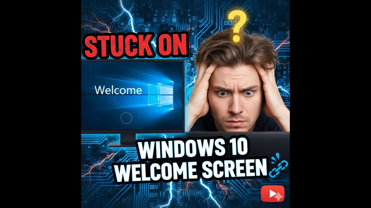 How To Fix Windows 10 is Stuck on Welcome Screen | How to Fix Windows 10/11 Stuck on Welcome Screen