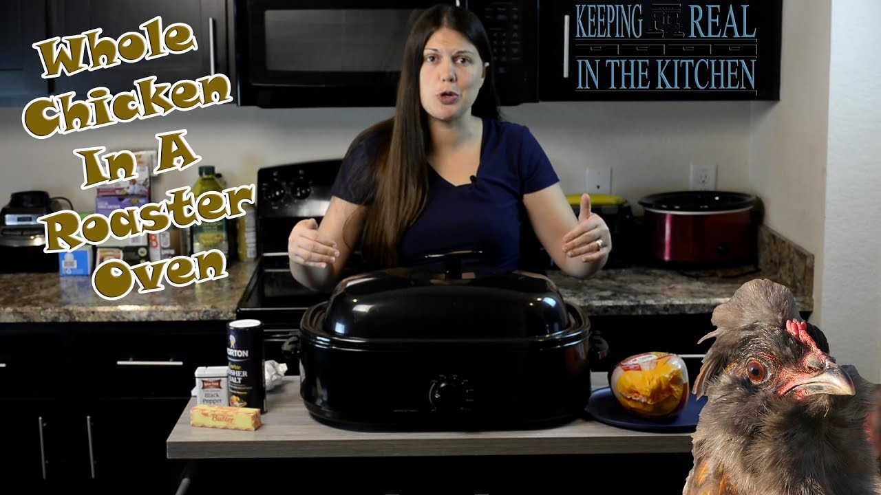 How To Cook A Whole Chicken In A Roaster Oven! Episode 111