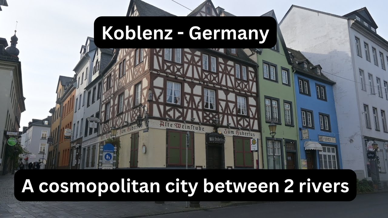 A city tour through Koblenz in Germany, a cosmopolitan city between two rivers.