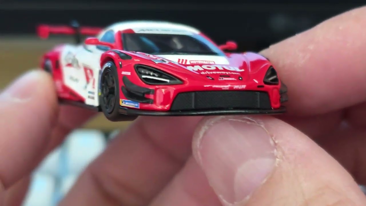 Mini GT #993 (McLaren 720S GT3 Evo Pfaff Motorsports 2024 IMSA Laguna Seca) #mclaren #gta