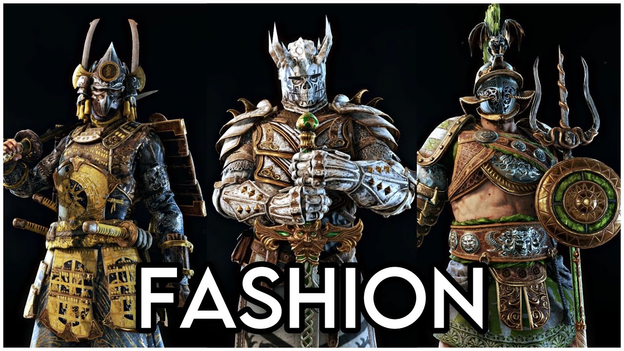 FASHION SHOWCASE in For Honor pt.2 (15 outfits)