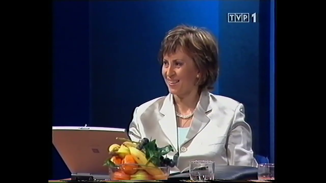 Program Pierwszy-Rozmowa z M.Wiśniewskim,studio,prezentacja polskiego jury 48 Eurowizji.24.05.2003r.