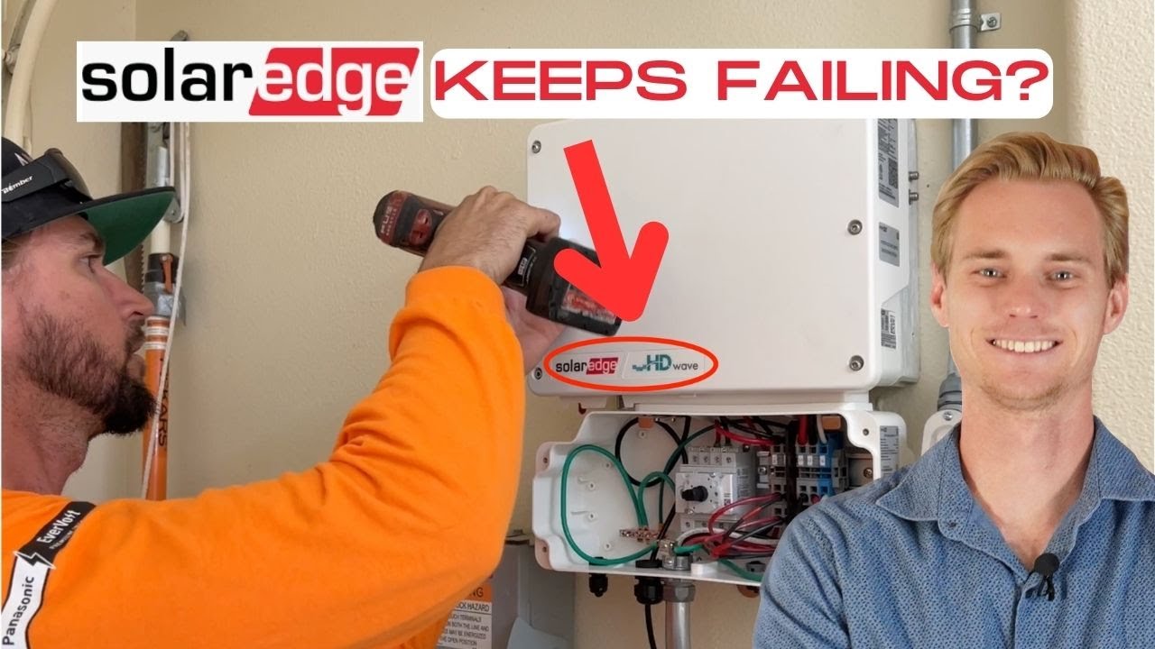 Снова замена инвертора SolarEdge... Сравнение Enphase и SolarEdge от подрядчика по солнечным бата...
