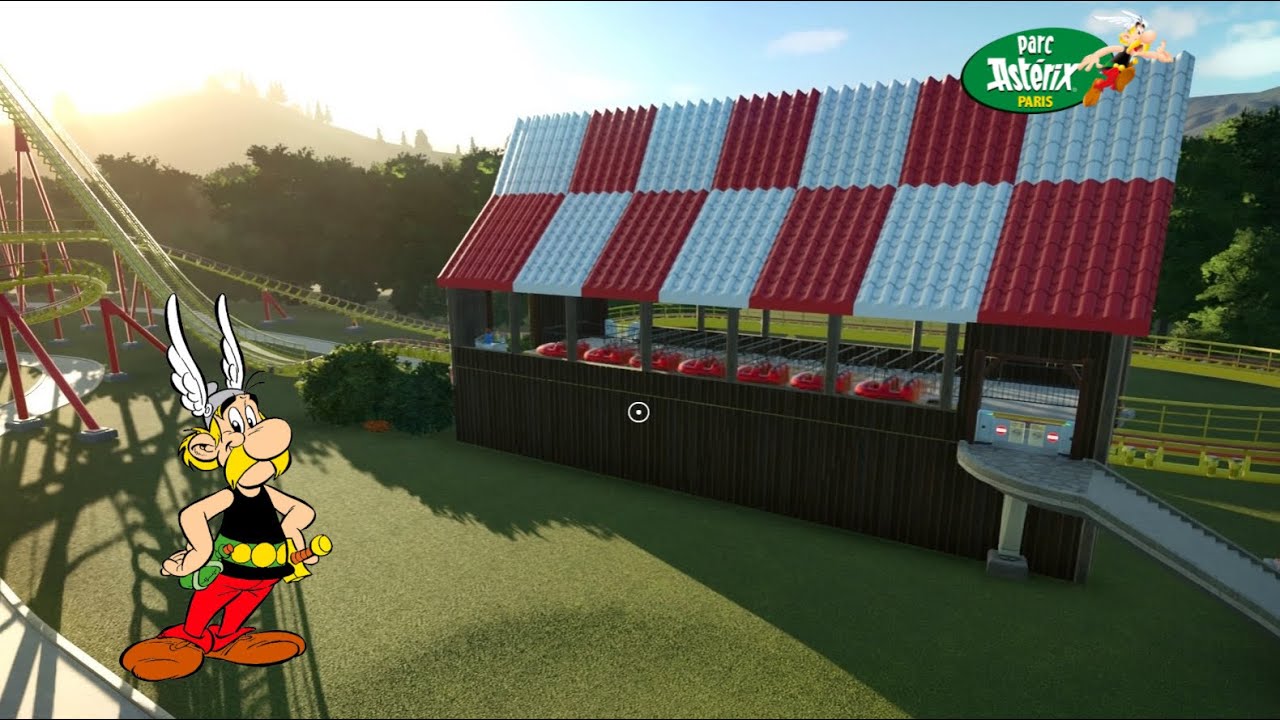Goudurix sur planet coaster