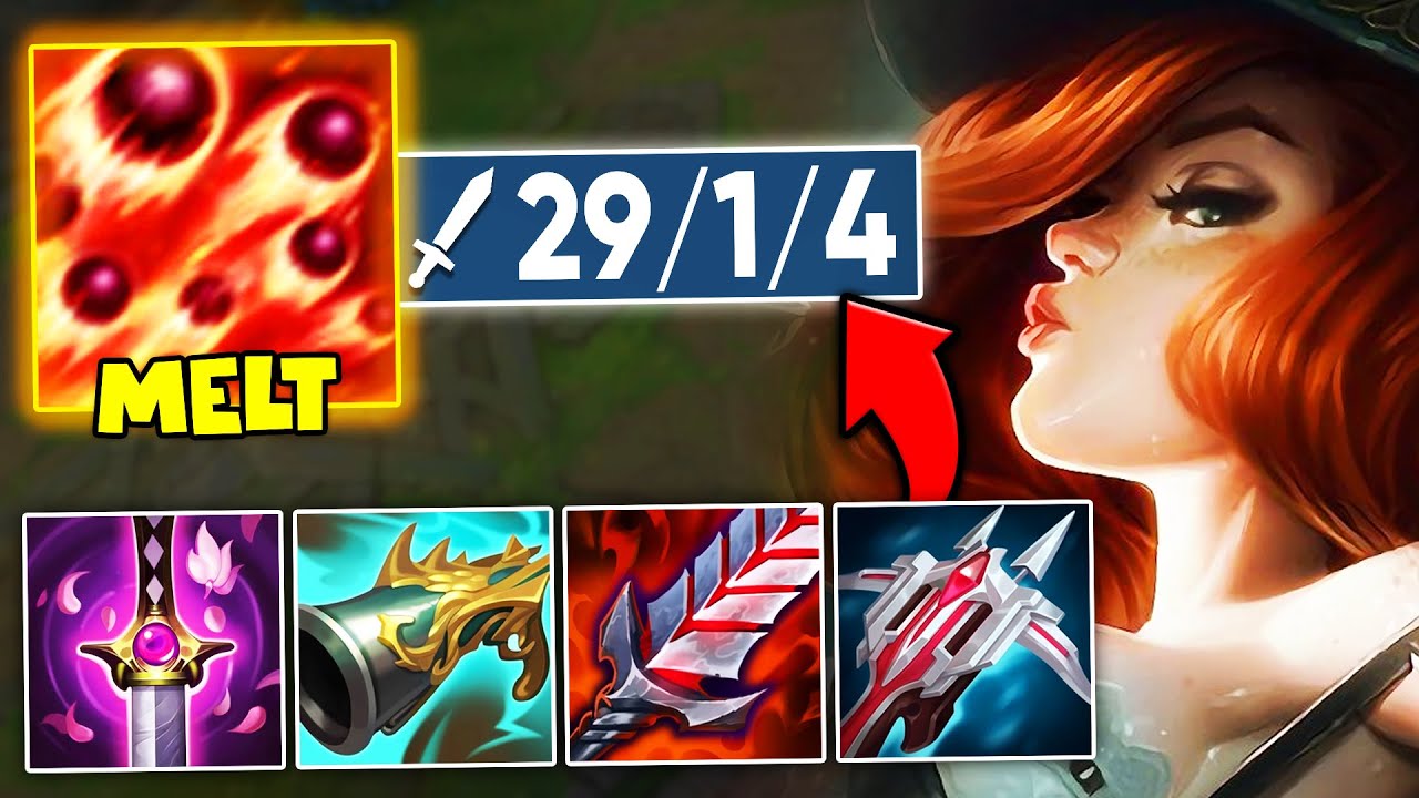 The Absolute BEST Miss Fortune game you will ever witness (29 KILLS, 100K DAMAGE)